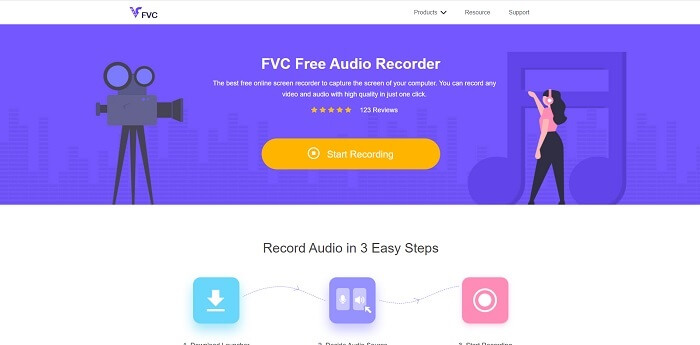 FVC gratis audiorecorder 