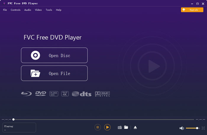 Open disc file