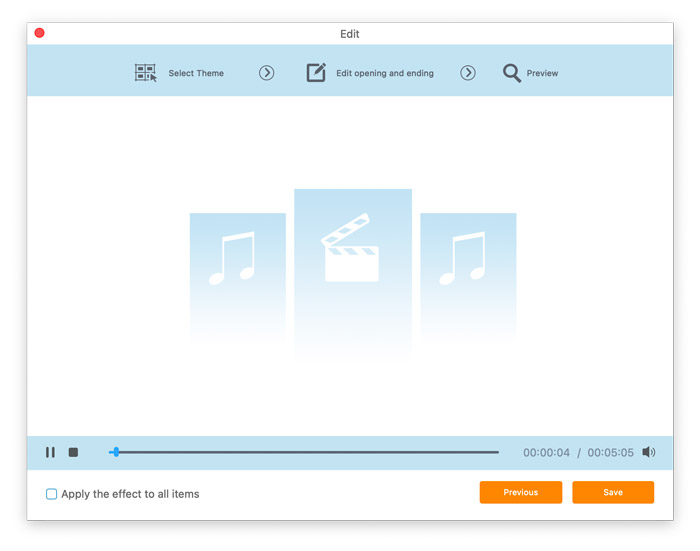 MP3音楽をプレビューする