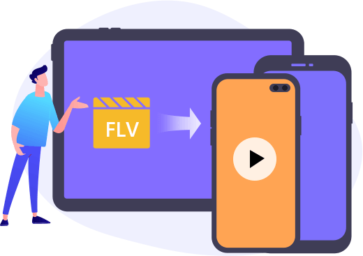 FLVを人気のあるデバイスに変換する