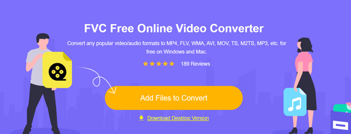 Open free online video converter