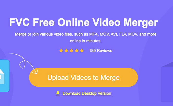 Run free online video merger