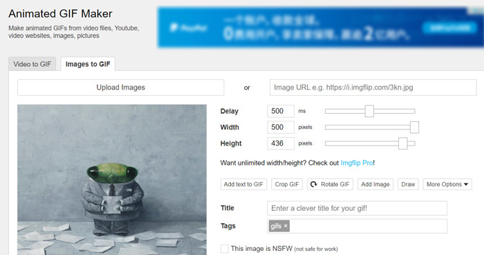 Tạo gif trực tuyến miễn phí