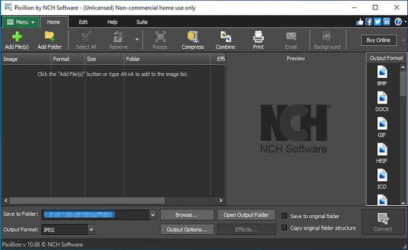 Pixillion Image Converter Heic