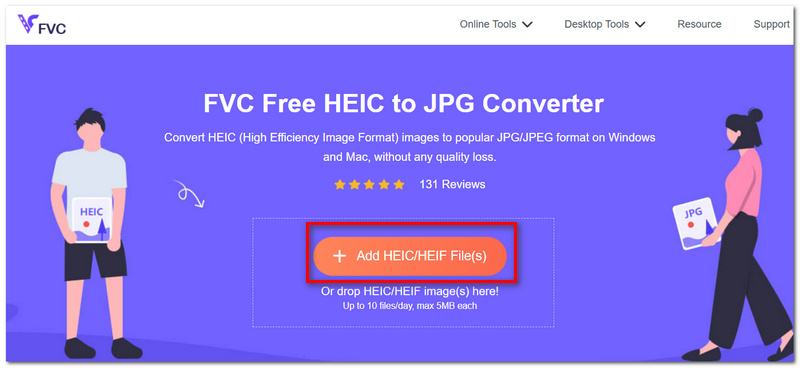 Add The Heic File