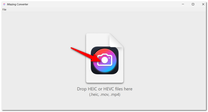 Drag Heic Image