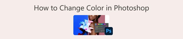 如何在 Photoshop 中更改颜色