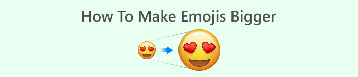 Πώς να κάνετε τα Emojis μεγαλύτερα