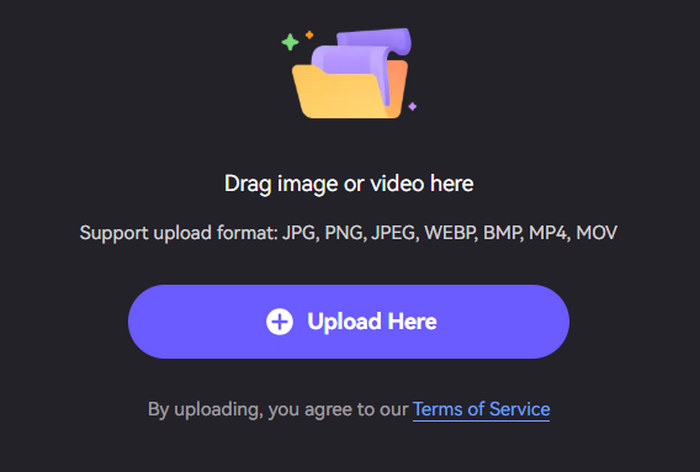 Penghapus Tanda Air Media.io Unggah