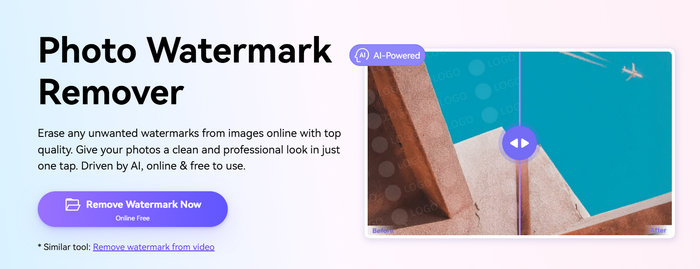 Penghilang Tanda Air Media.io