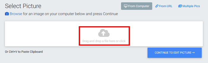 Picresize 写真のインポート