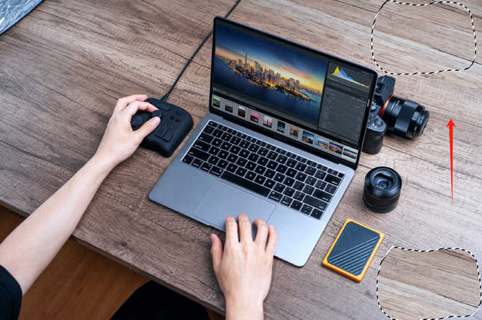 Photoshop: Wasserzeichen entfernen und verschieben