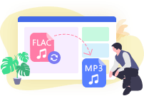 ממיר FLAC ל- MP3 חינם לשולחן העבודה