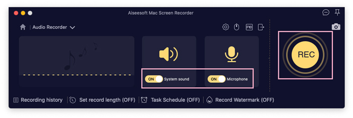 Set Rekaman Audio