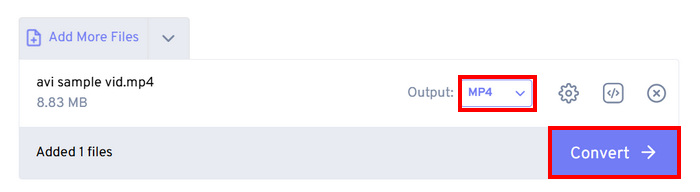 Převod AVI do MP4 zdarma