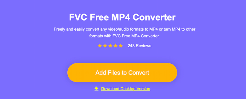 FVC Free MP4 Converter