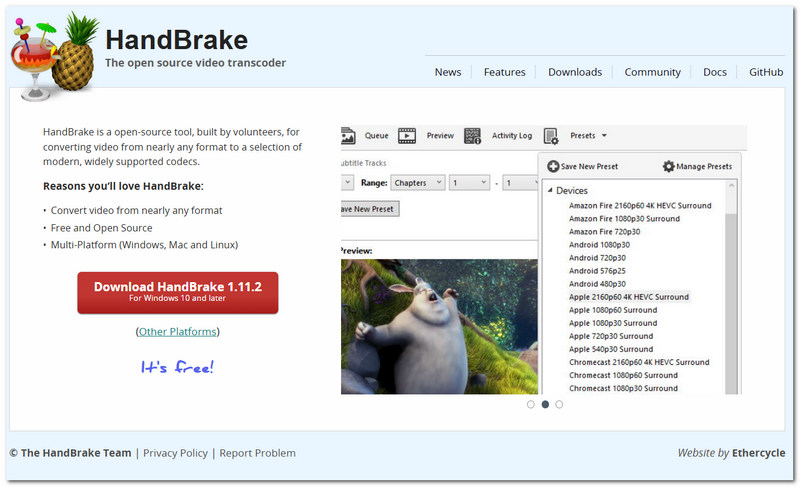 Handbrake Mp4 Converter