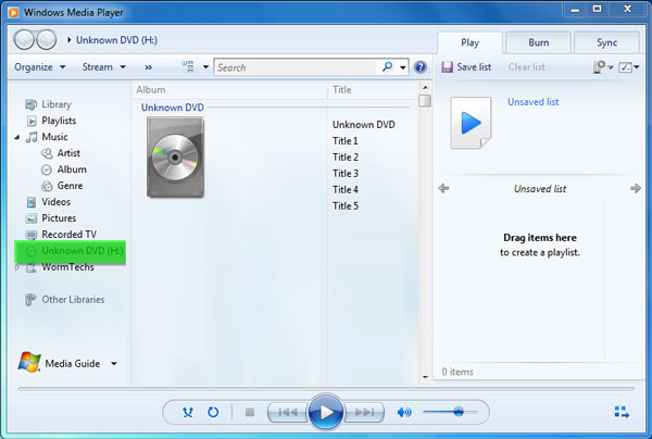 Urmăriți DVD pe Windows Media Player