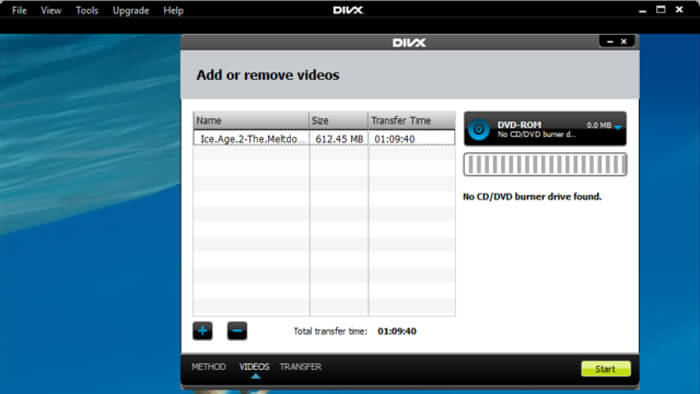 Divx player