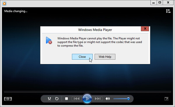 Play MKV in Windows Media Player error