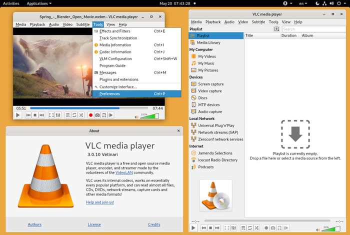 VLC medieafspiller