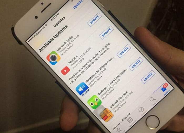 Update the apps