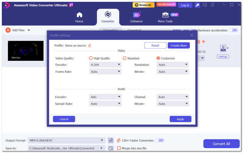 Configurar els paràmetres