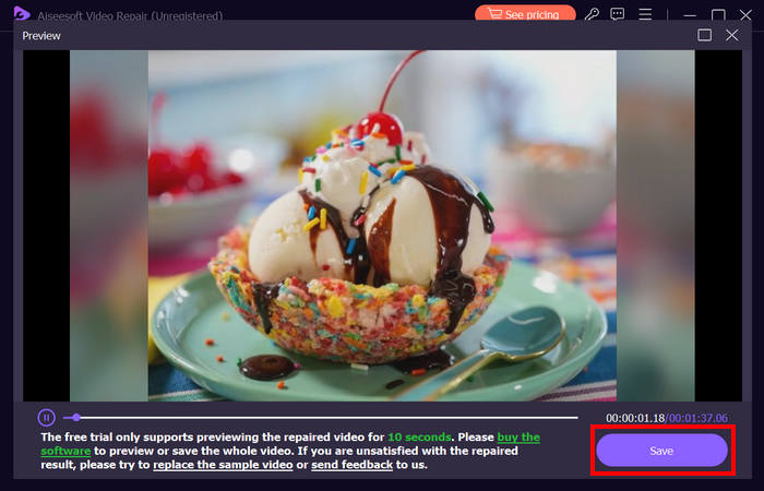 Pratinjau Perbaikan Video FVC