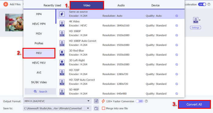 FVC Video Converter Ultimate DVD til MOV-konvertering