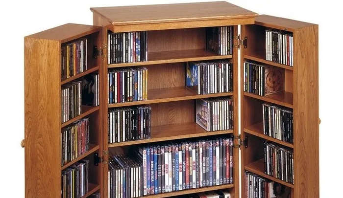 Шкаф для хранения DVD-дисков