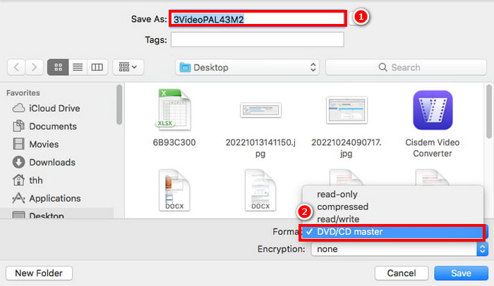 Copiați DVD-ul pe Macbook folosind Disk Utility DVD CD Master