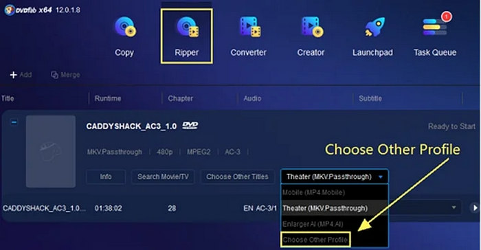 Windows DVD Ripper DVDfab DVD Ripper
