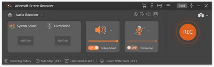 Conjunto de grabación de audio