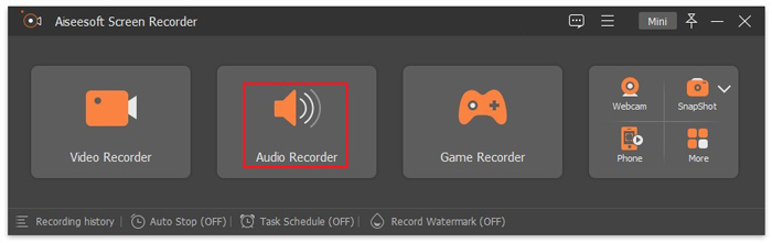 Alegeți Audio Recorder