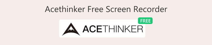 Gravador de tela gratuito Acethinker