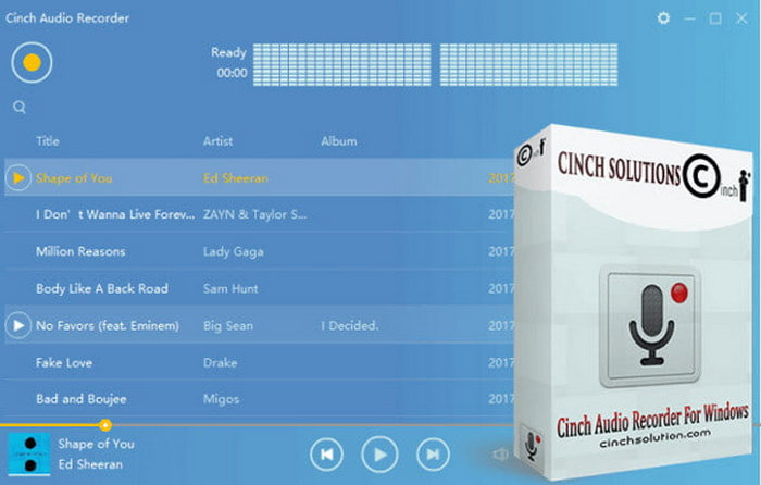 Cinch Audio Recorder Audioaufnahme