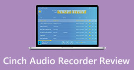 Pregled Cinch Audio Recorder