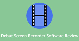 Debut Screen Recorder -ohjelmiston tarkistus