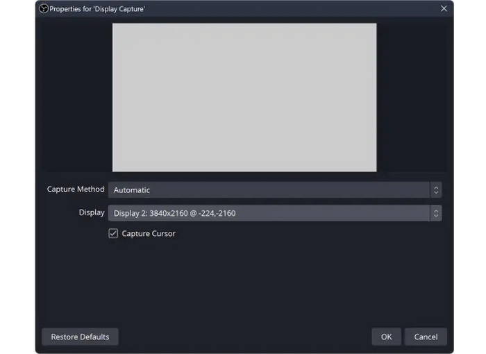 OBS Studio 캡처 방법