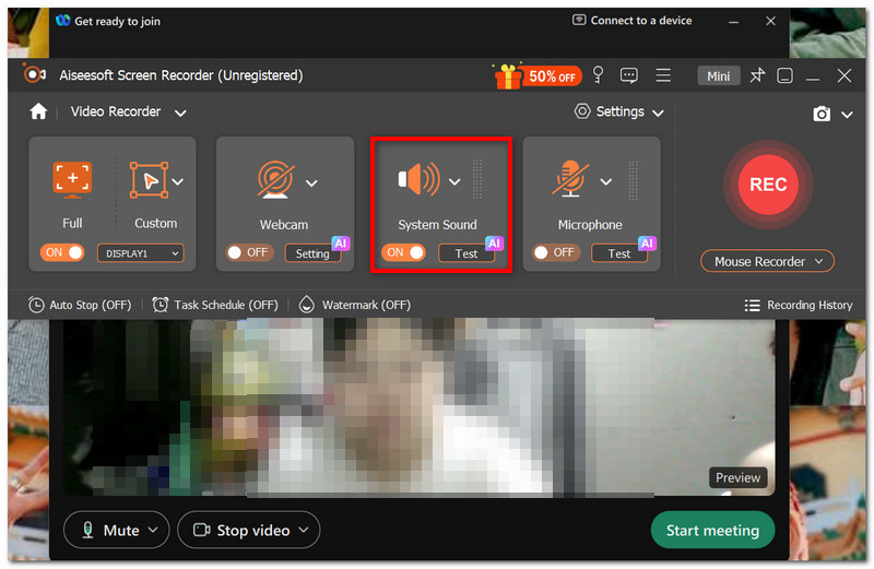 Enable System Sound