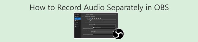 How To Record Audio Separately In Obs