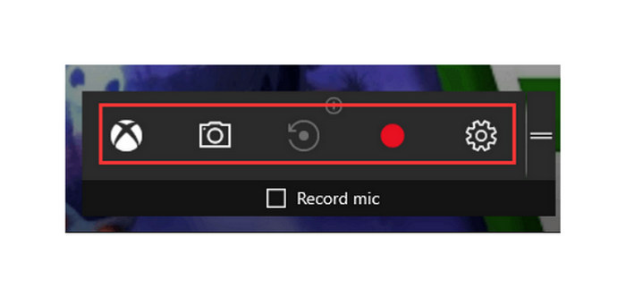 Registro de configuración de la barra de juegos de Xbox