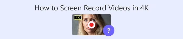 Πώς να κάνετε εγγραφή βίντεο σε οθόνη σε 4K