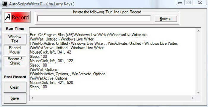 Automatisk hurtigtast