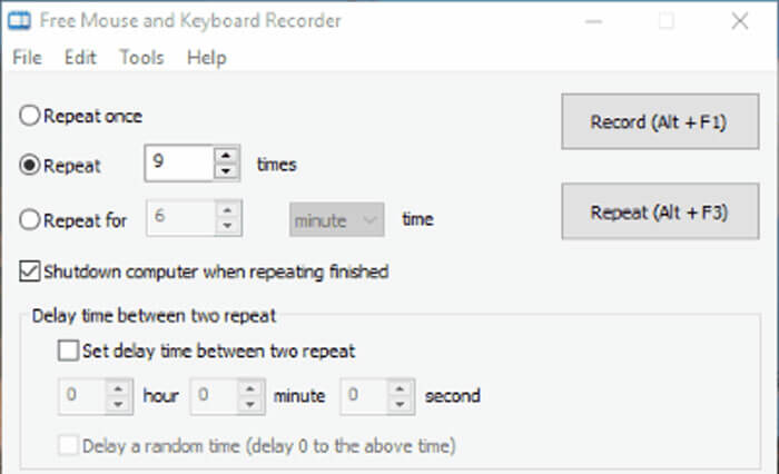Free Mouse and Keyboard Recorder