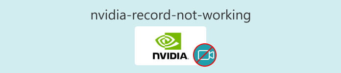 NVIDIA 녹화가 작동하지 않습니다