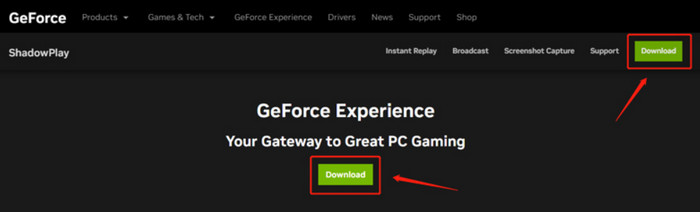 Geforce 다운로드
