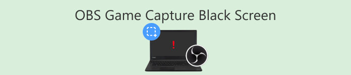 Μαύρη οθόνη καταγραφής παιχνιδιού OBS