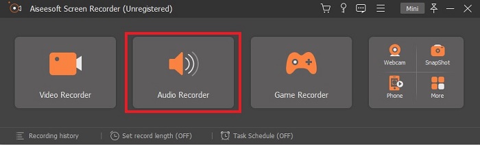 Audio recorder