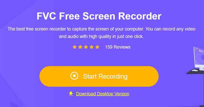 FVC Gratis skærmoptagelse Start optagelse